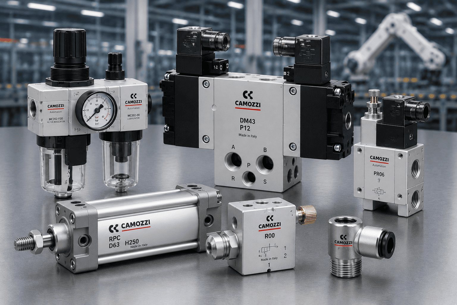 Camozzi Pneumatic Automation Components