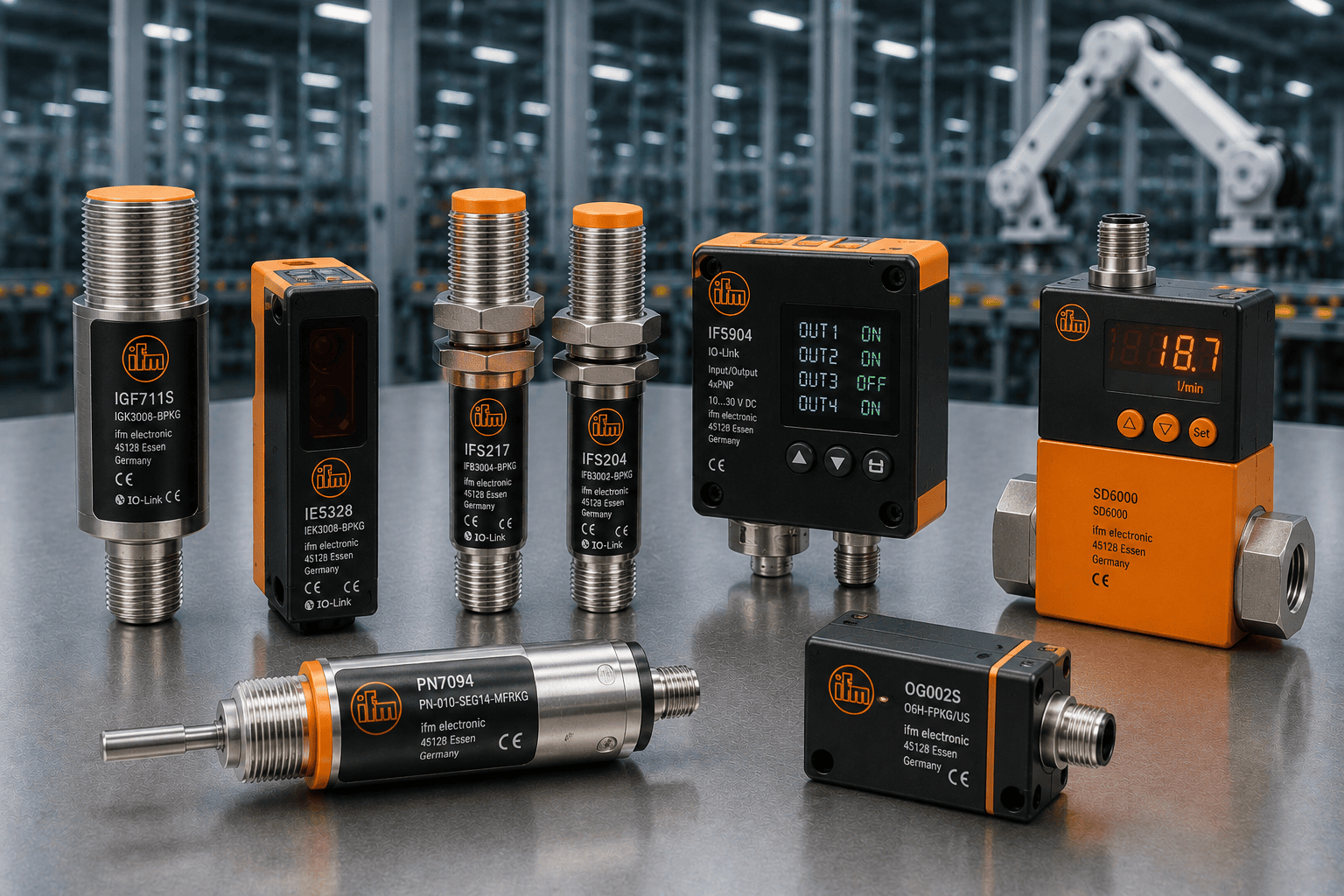 IFM Industrial Sensors Connectivity
