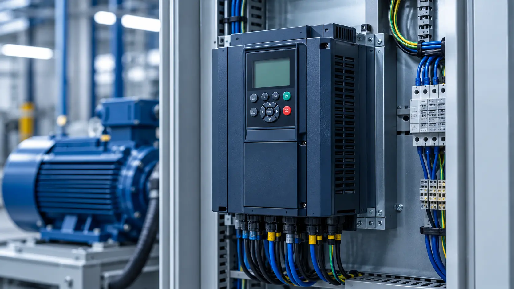 Industrial variable frequency drive and motor control equipment