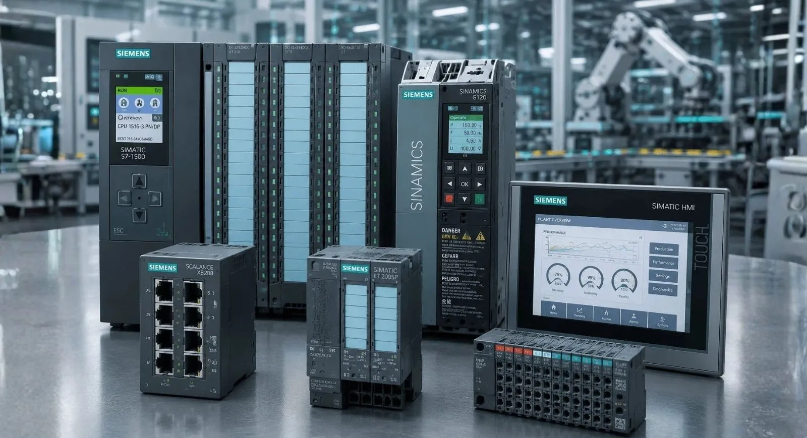 Siemens Industrial Automation Components